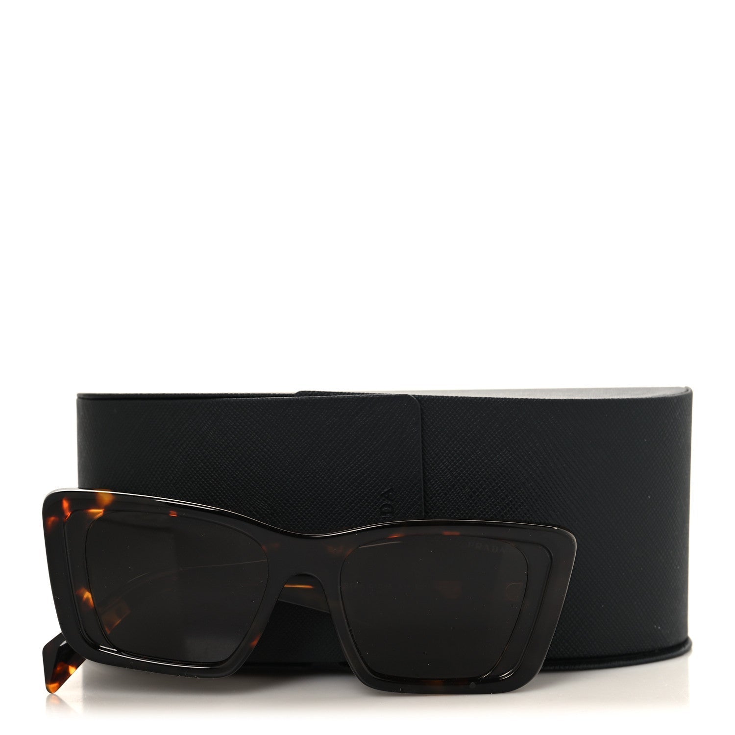 Prada Square Sunglasses — Havana SPR 08Y