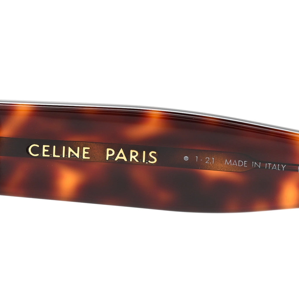 Celine Square Sunglasses — Tortoise
