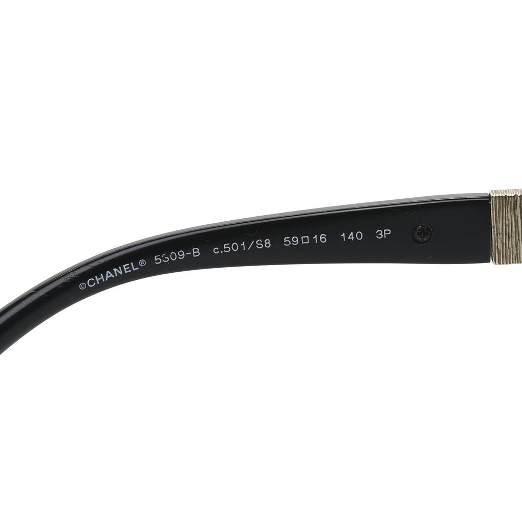 Chanel Cat-Eye Sunglasses — Crystal 5309-B