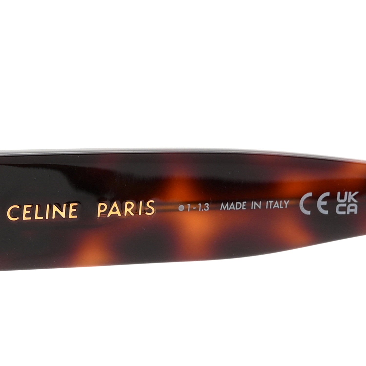 Celine Square Sunglasses — Havana