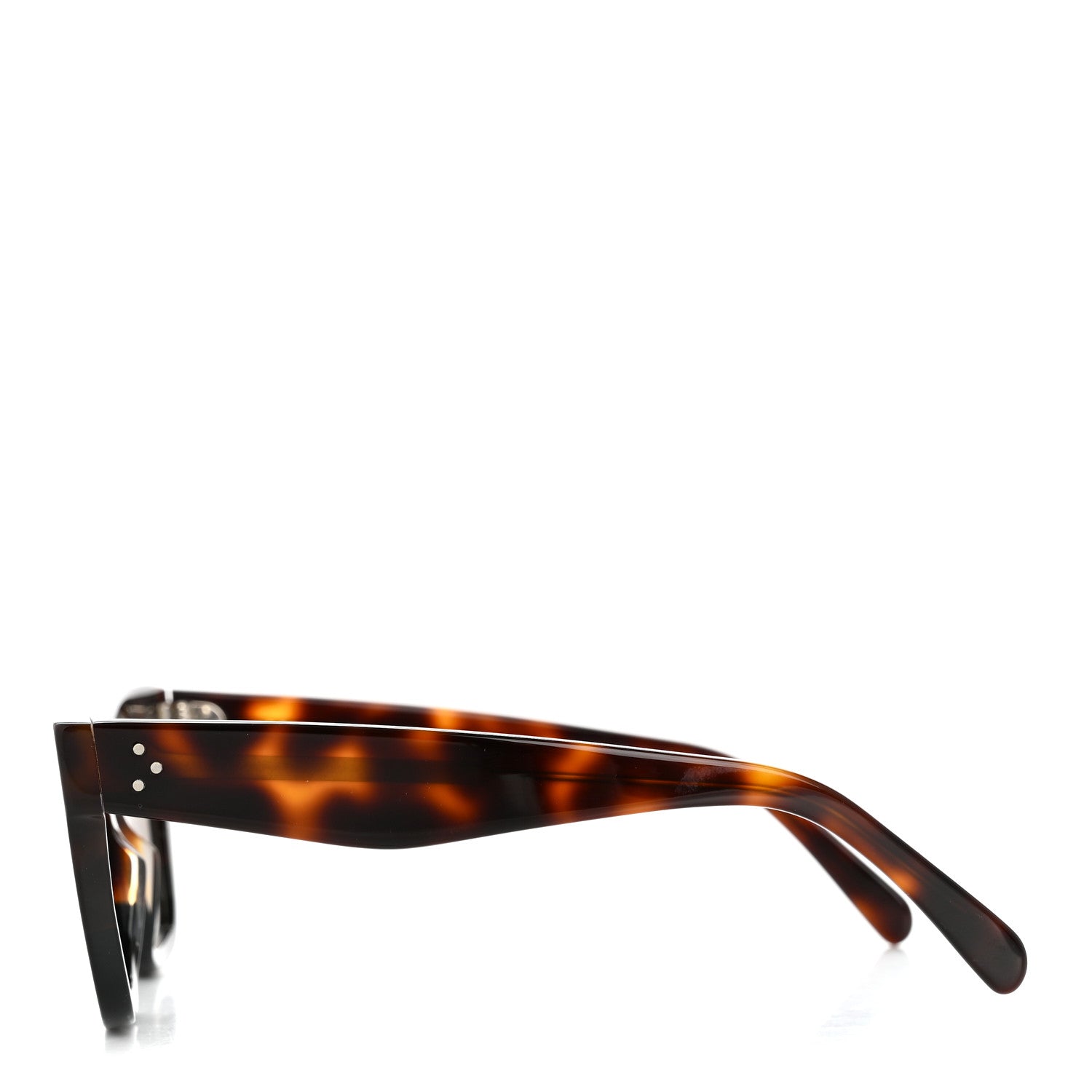 Celine Square Sunglasses — Havana