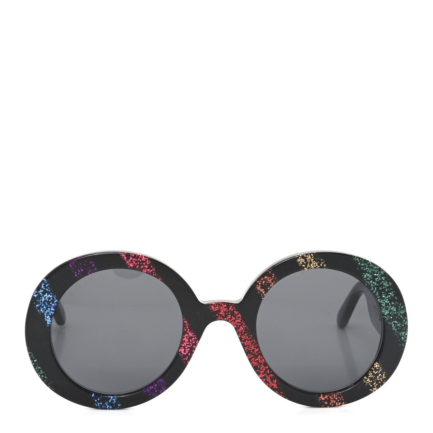 Gucci Round Sunglasses — Black GG0319S