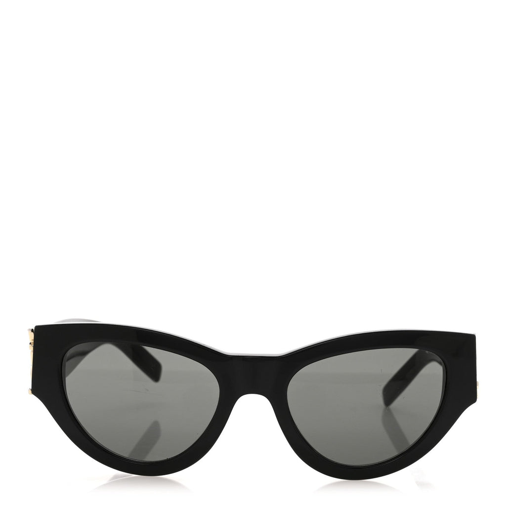 Saint Laurent Cat-Eye Sunglasses — Black