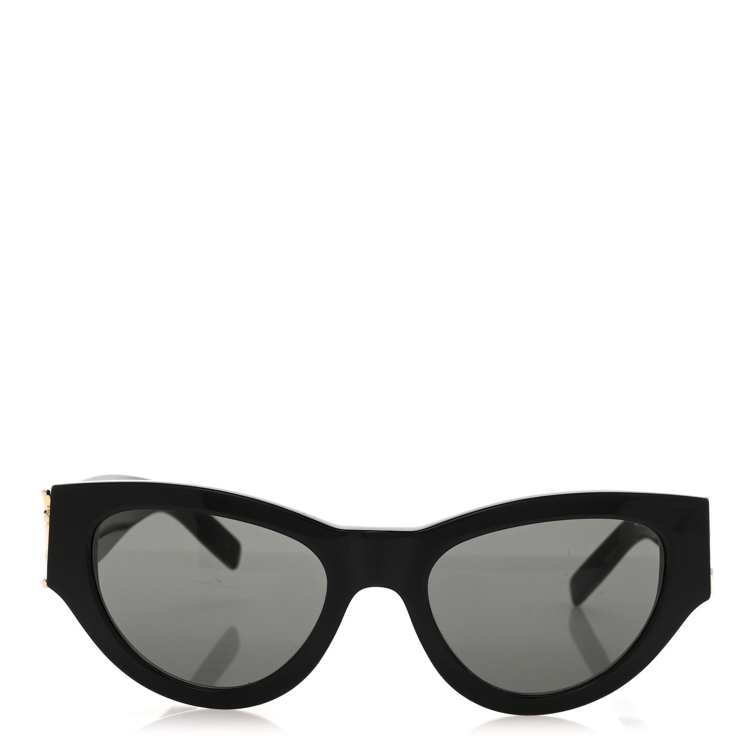 Saint Laurent Cat-Eye Sunglasses — Black