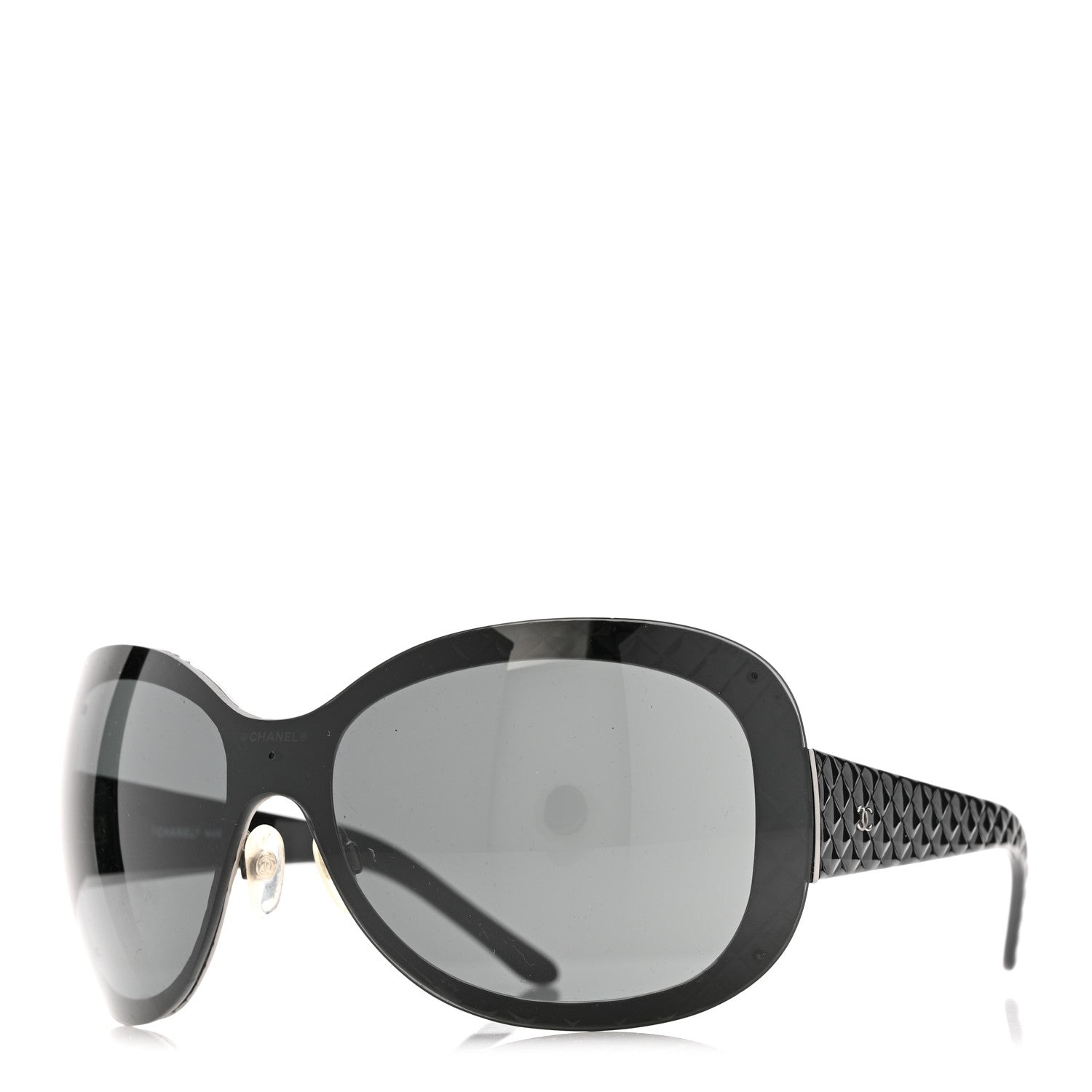 Chanel Square Sunglasses — Black