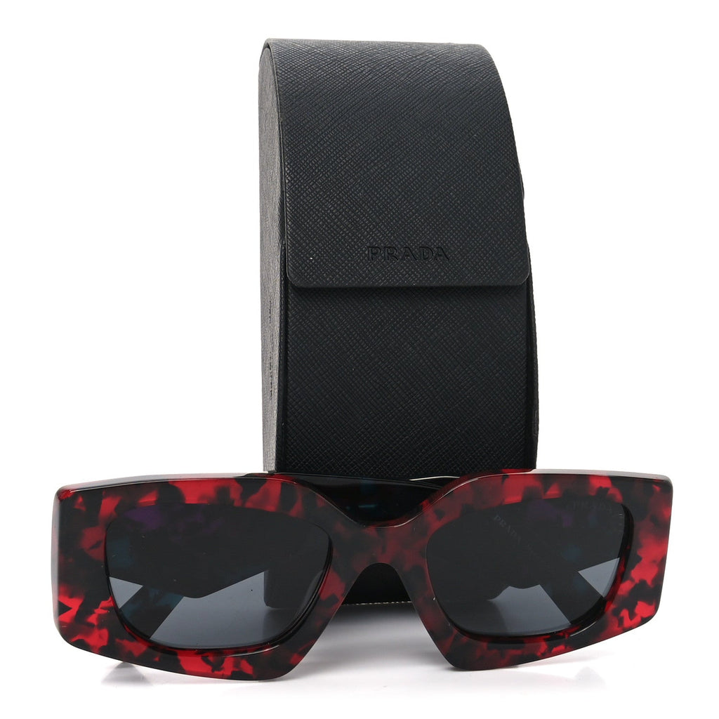 Prada Square Sunglasses — Tortoise SPR 15Y