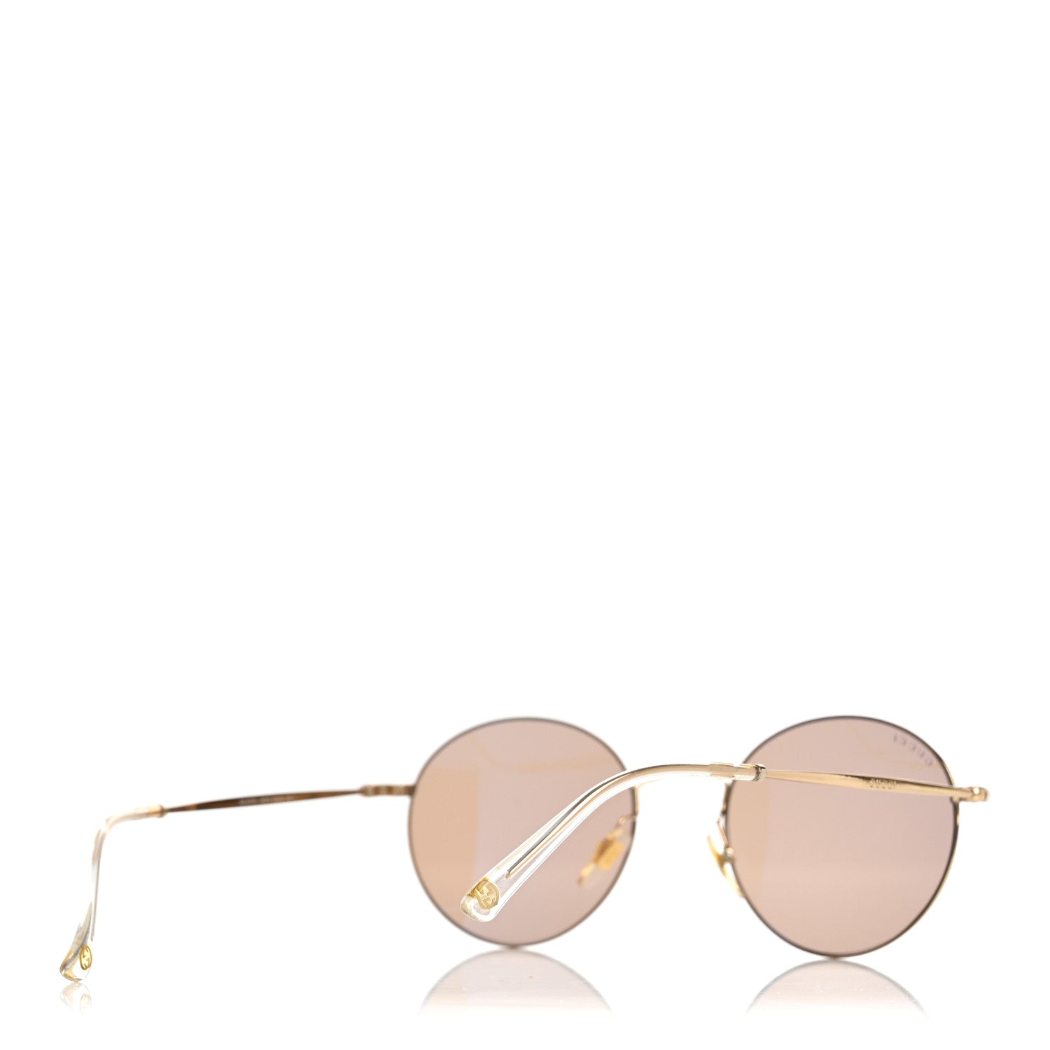 Gucci Round Sunglasses — Gold GG4273