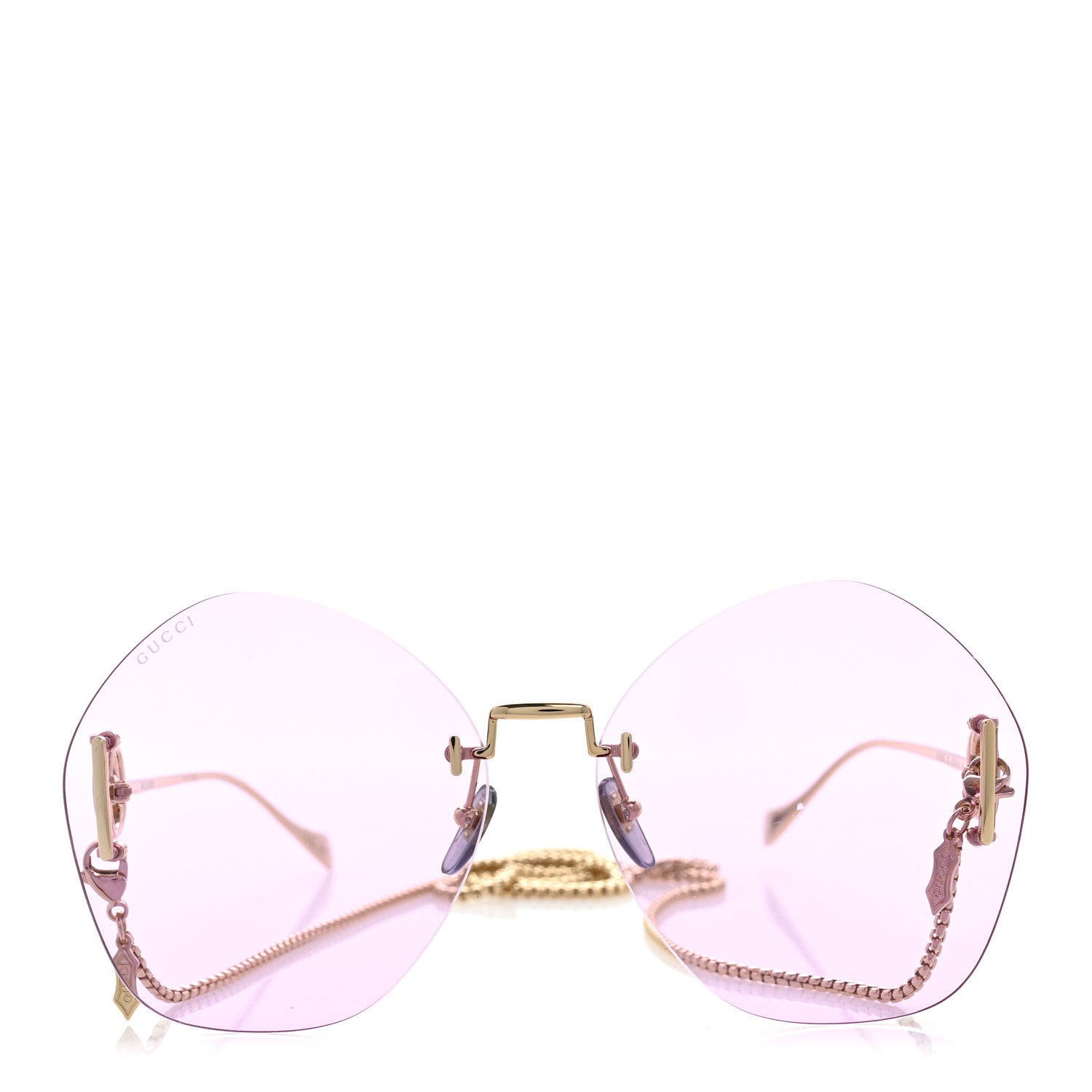 Gucci Round Sunglasses — Purple GG1203S