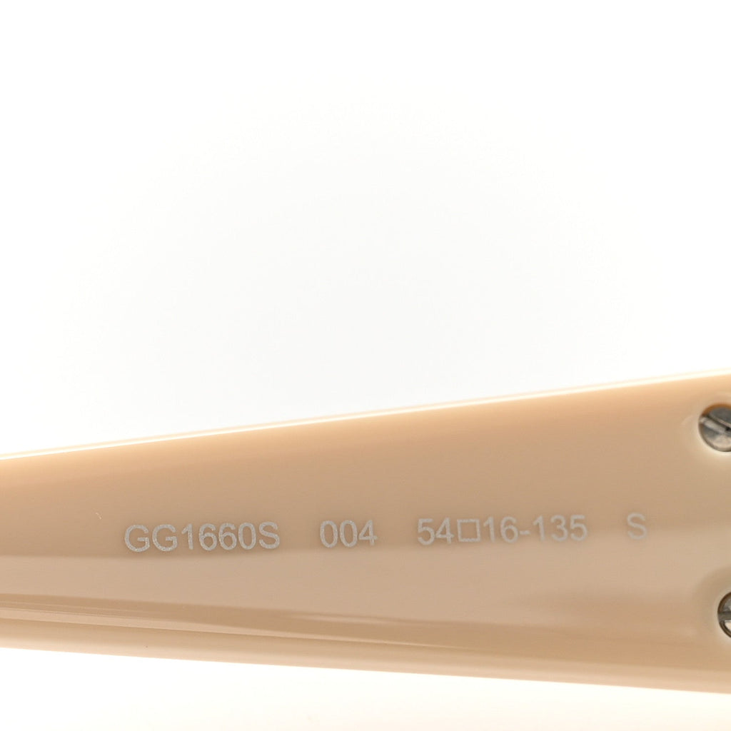 Gucci Oval Sunglasses — Ivory GG1660S