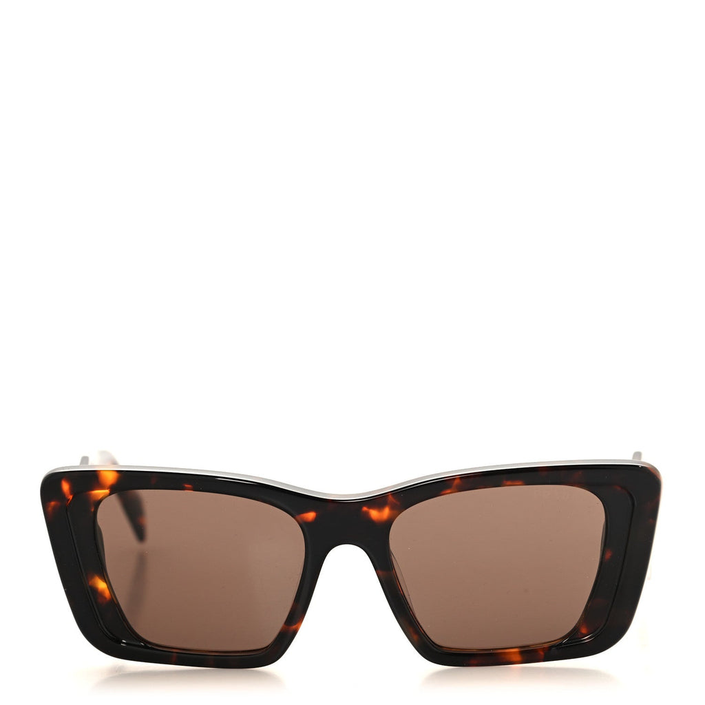 Prada Square Sunglasses — Havana SPR 08Y