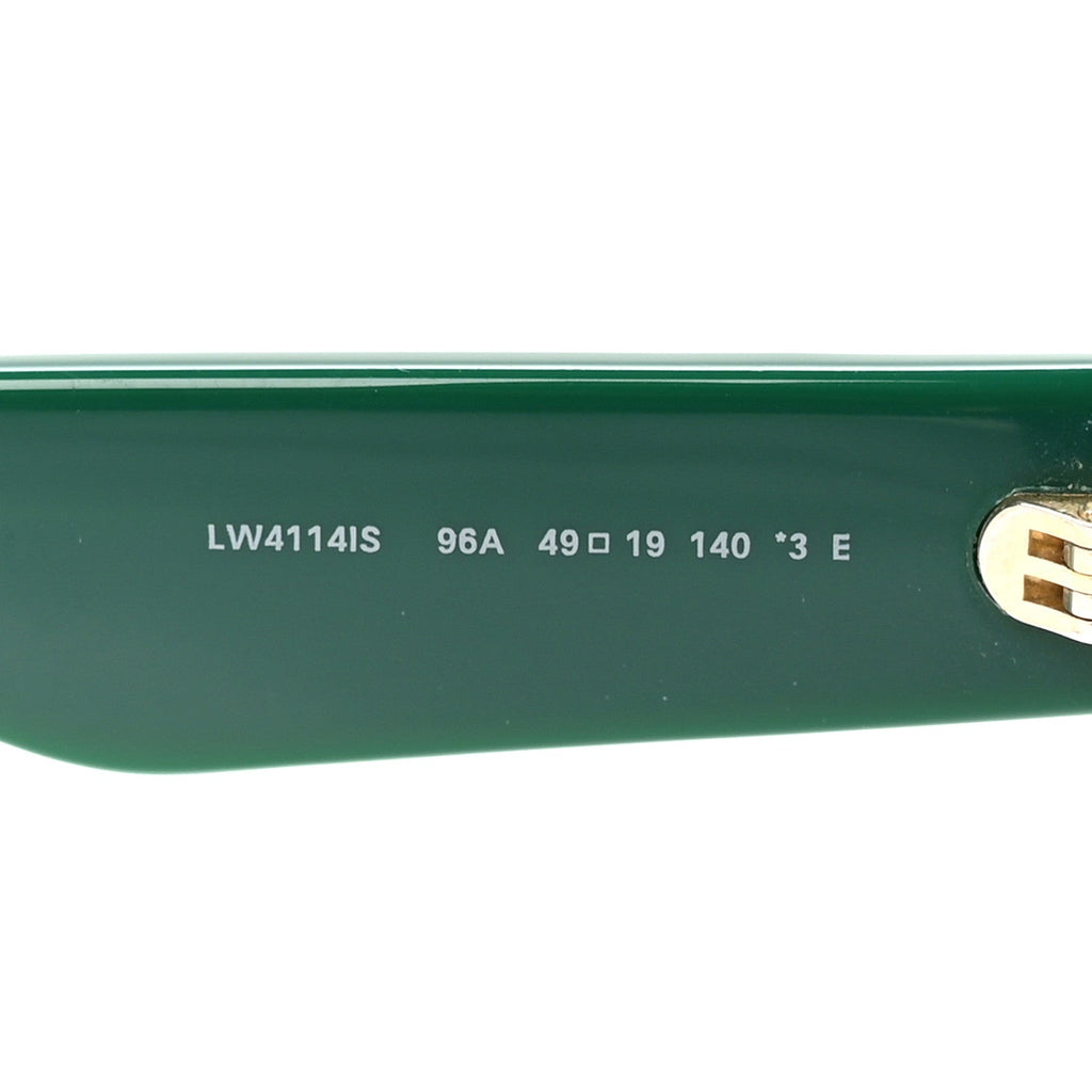 Loewe Cat-Eye Sunglasses — Green