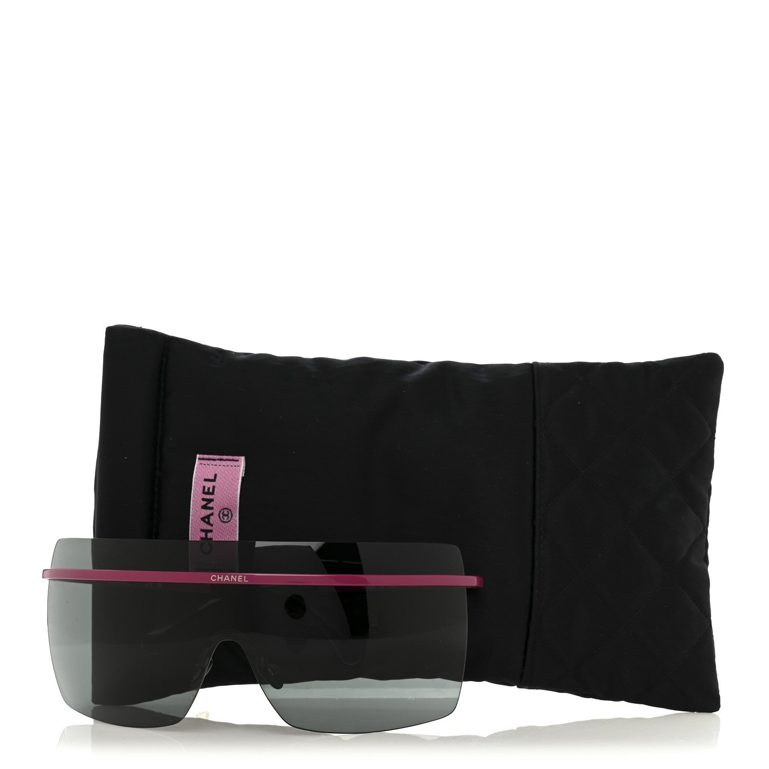Chanel Shield Sunglasses — Pink