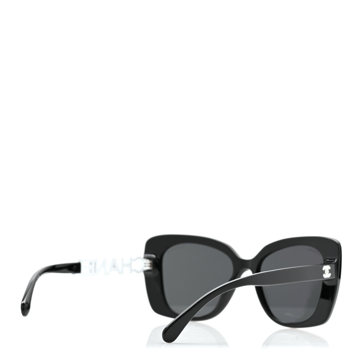 Chanel Square Sunglasses — Black 5422-B