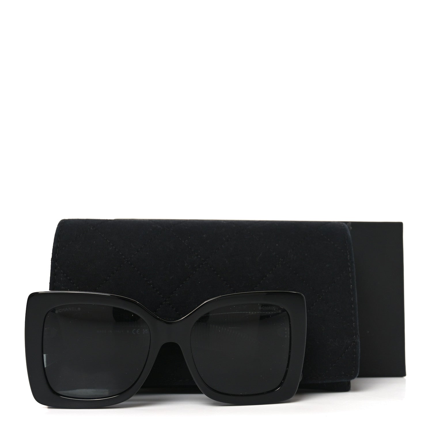 Chanel Square Sunglasses — Black 5494-A