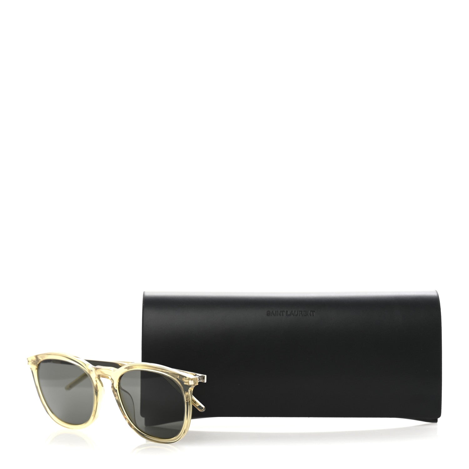 Saint Laurent Square Sunglasses — Red SL 360