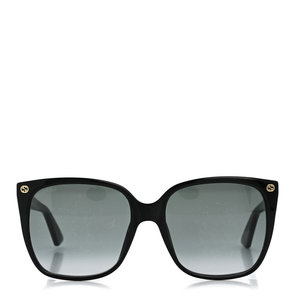 Gucci Square Sunglasses — Black GG0022S
