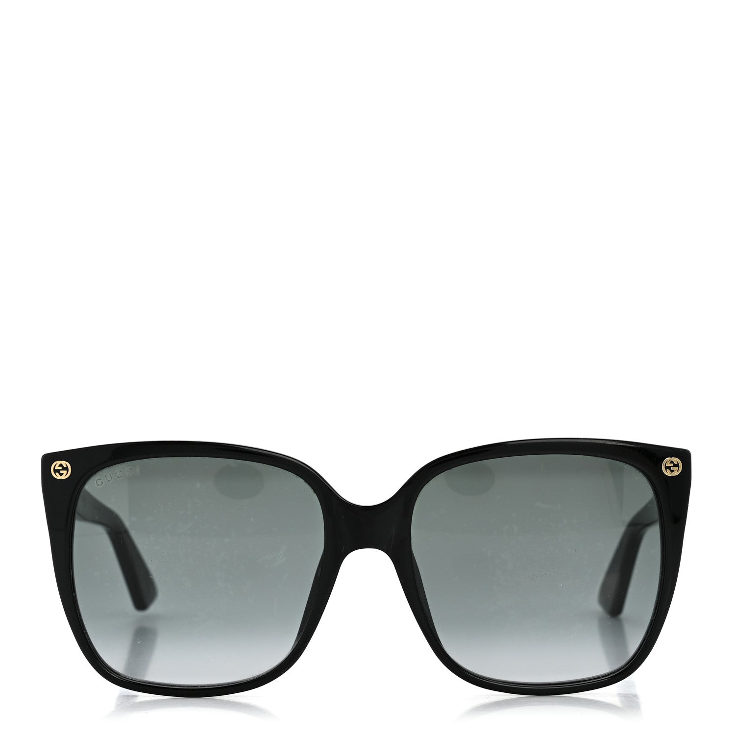 Gucci Square Sunglasses — Black GG0022S