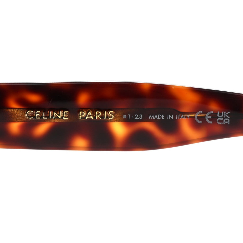 Celine Square Sunglasses — Tortoise