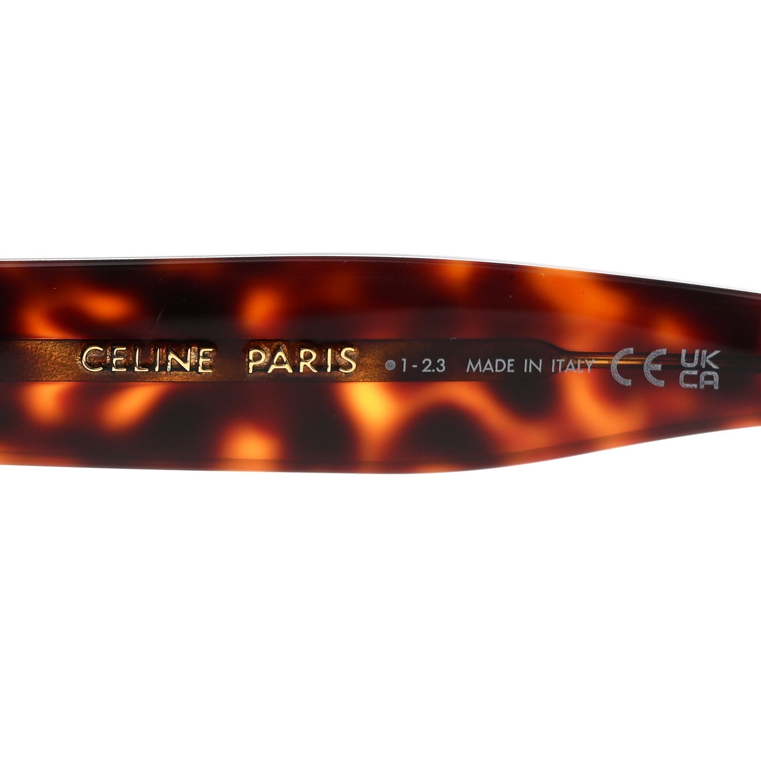 Celine Square Sunglasses — Tortoise