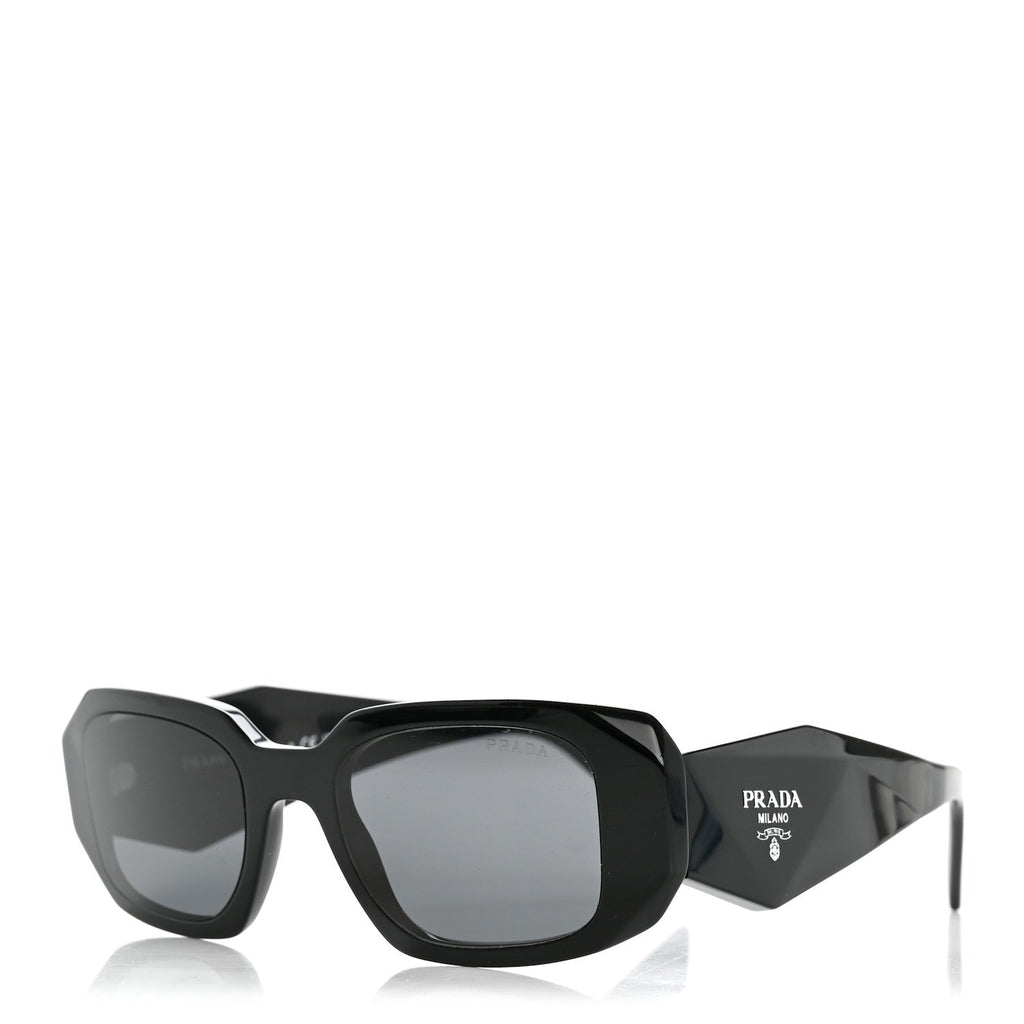 Prada Square Sunglasses — Black SPR 17W