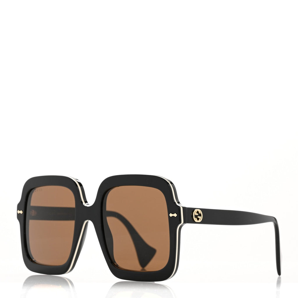 Gucci Round Sunglasses — Black GG1241S