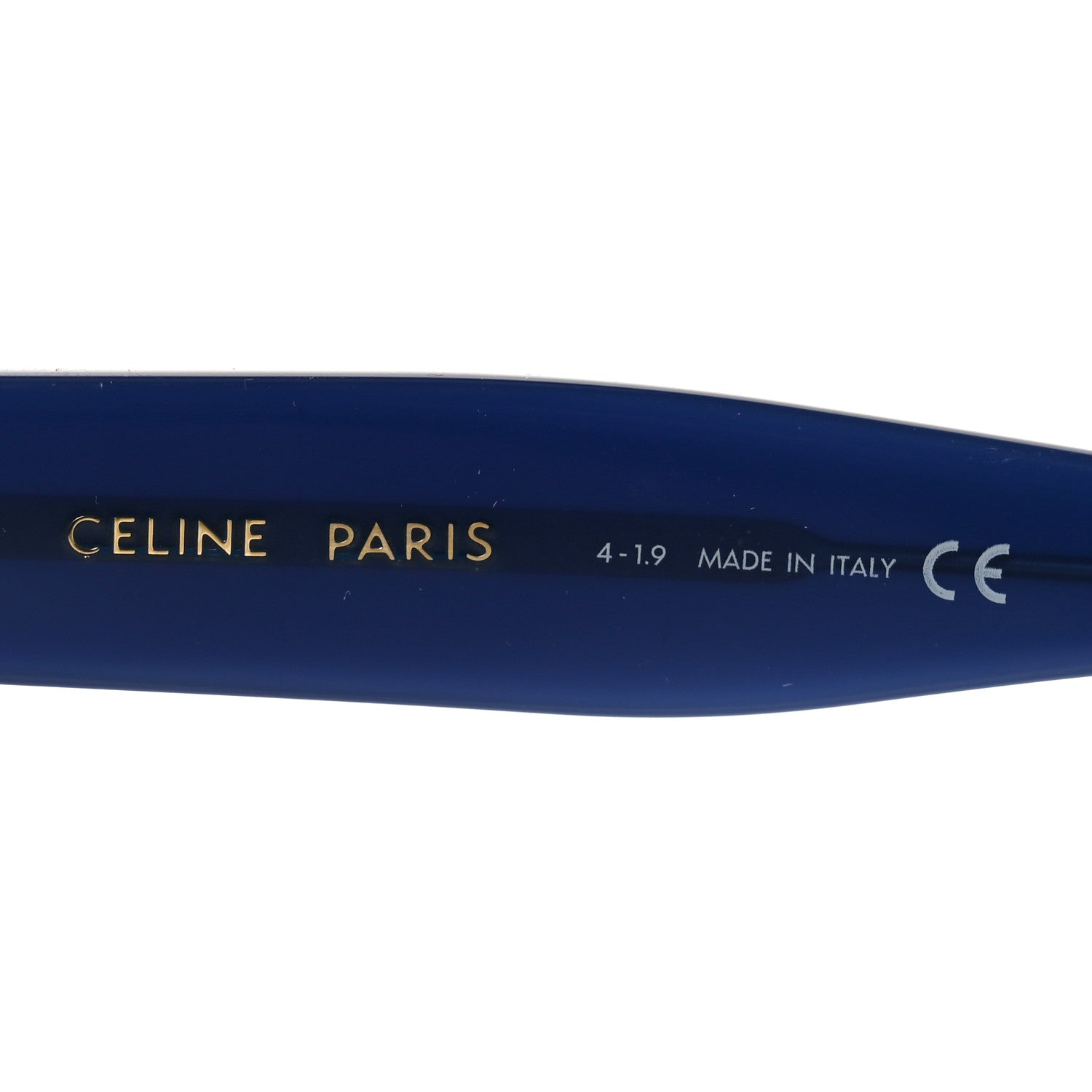 Celine Square Sunglasses — Blue