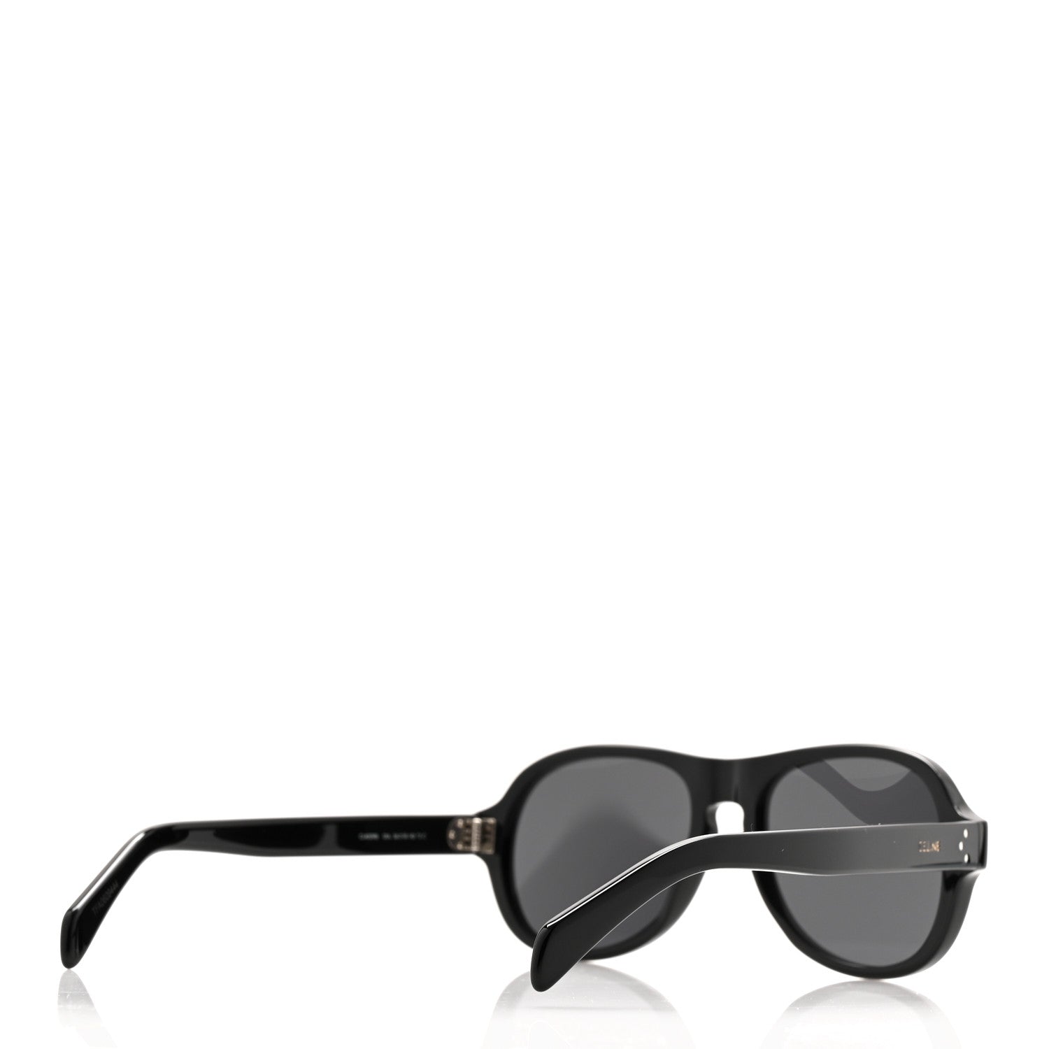 Celine Pilot Sunglasses — Black
