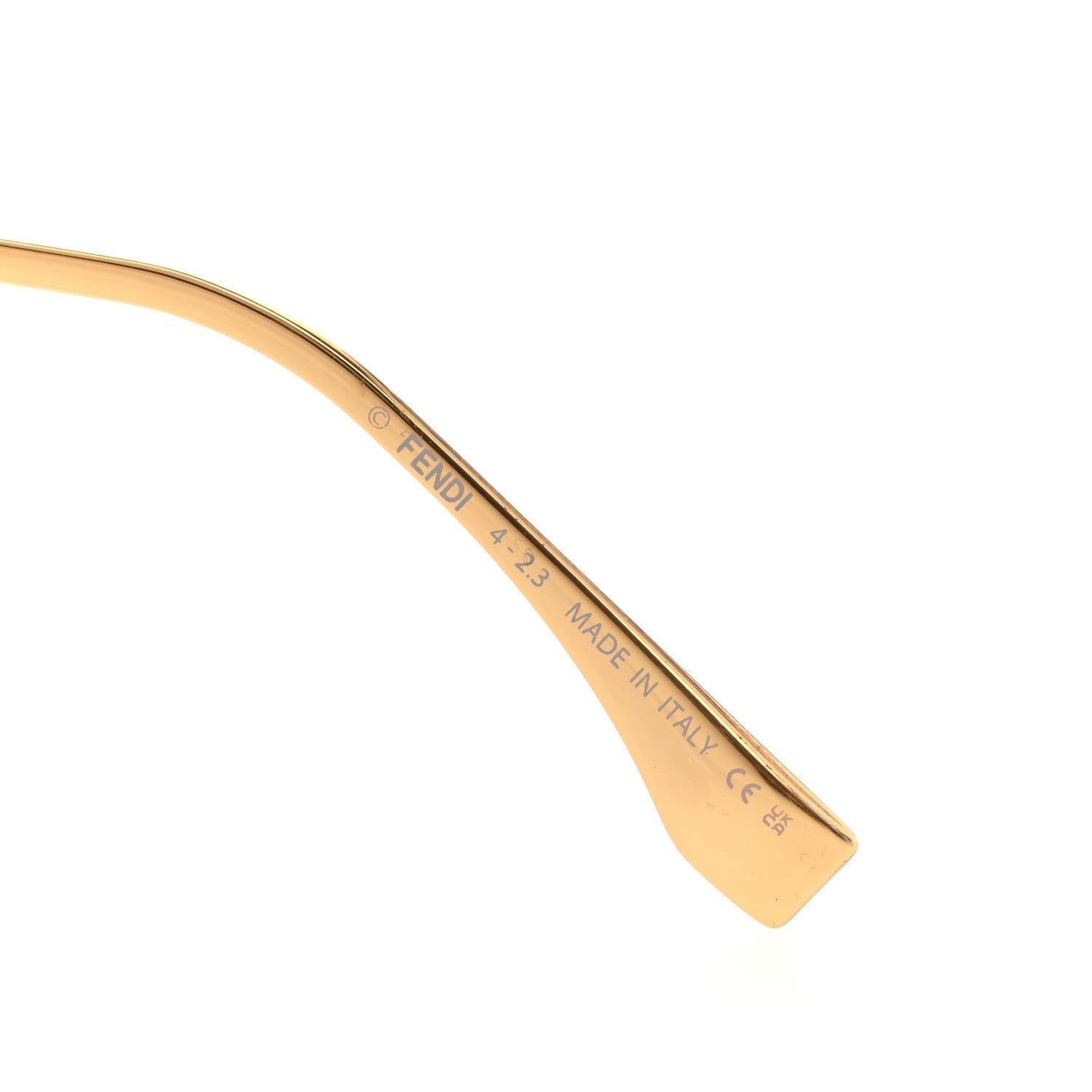 Fendi Square Sunglasses — Tortoise