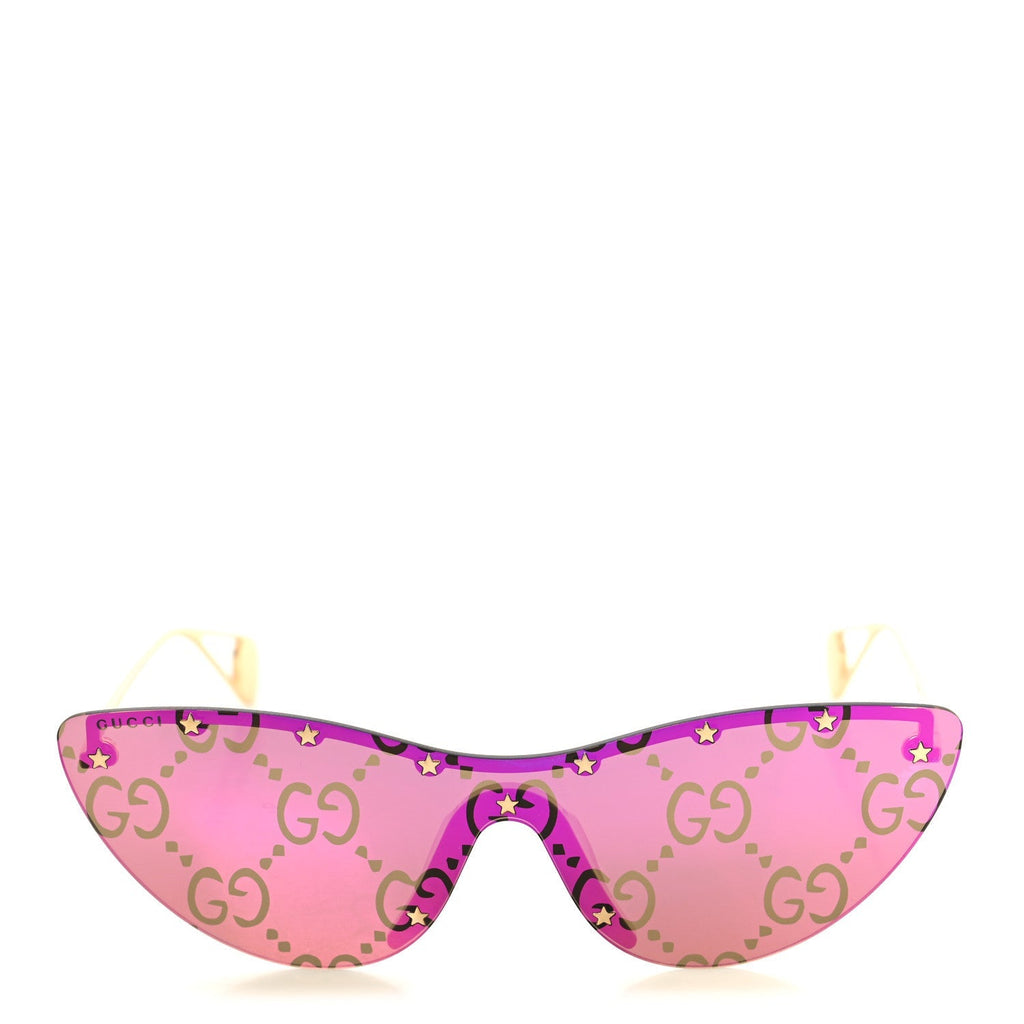 Gucci Cat-Eye Sunglasses — Purple GG0666S