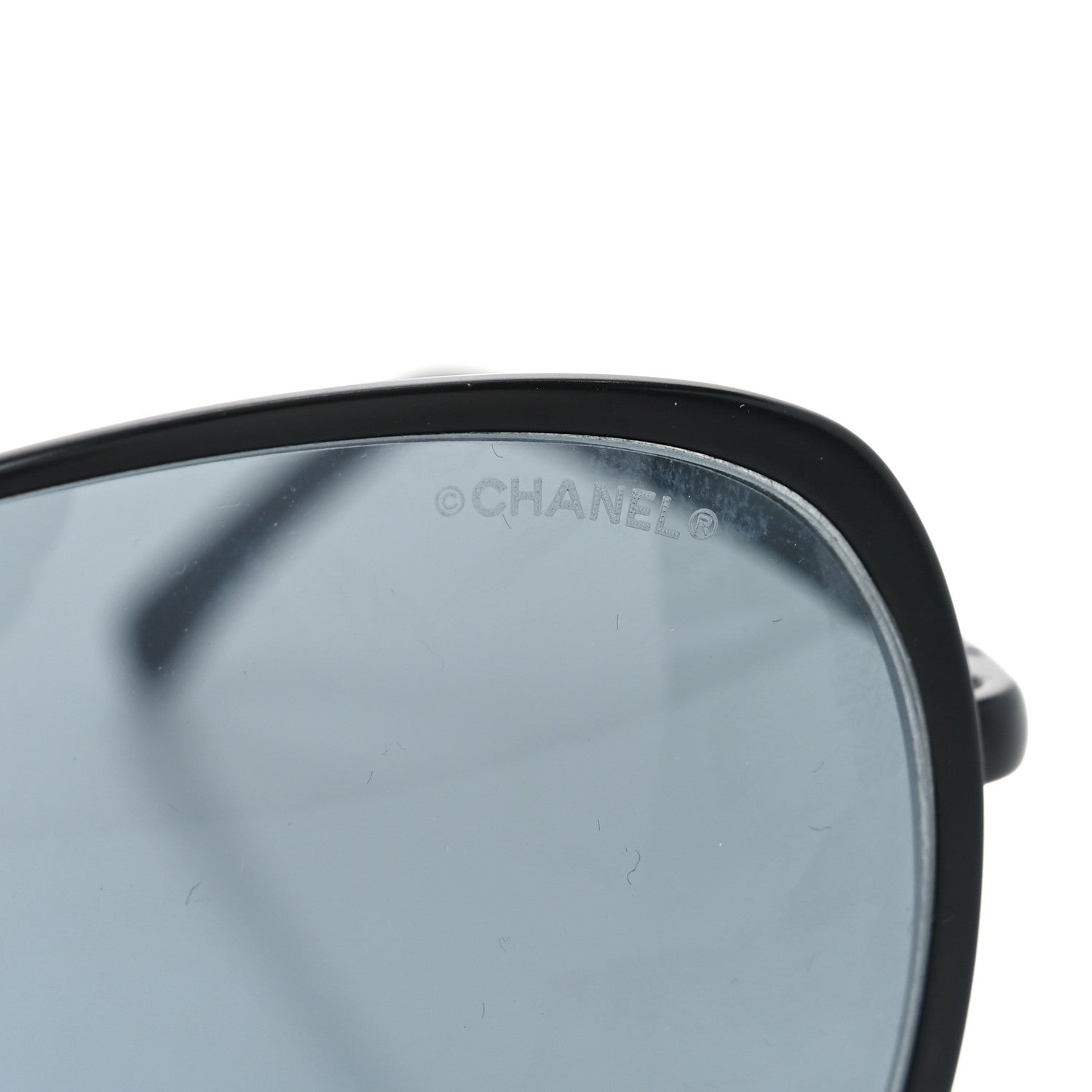 Chanel Aviator Sunglasses — Black