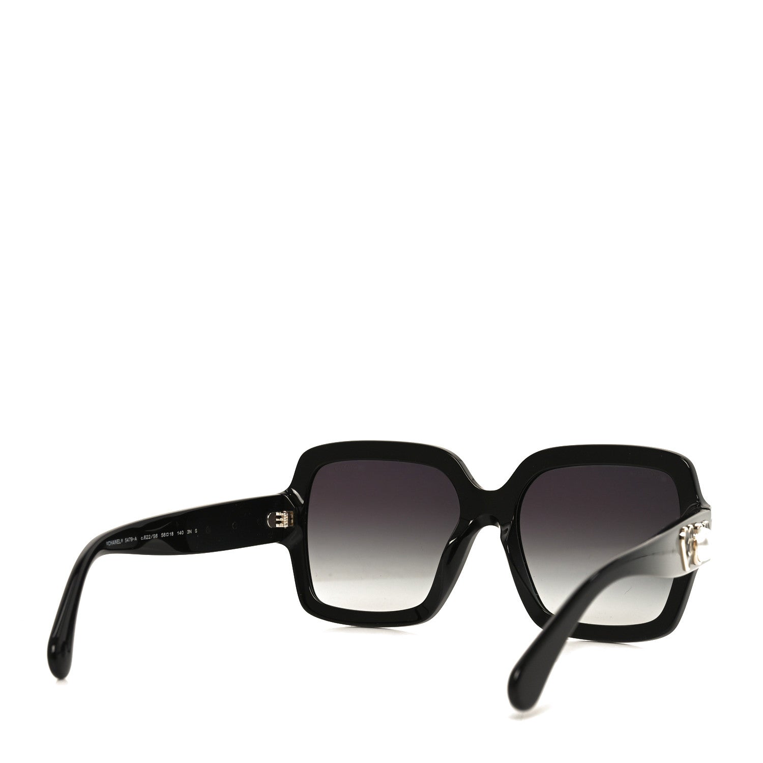 Chanel Square Sunglasses — Black 5479-A