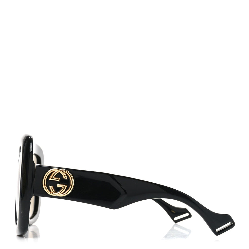 Gucci Square Sunglasses — Black GG0498S