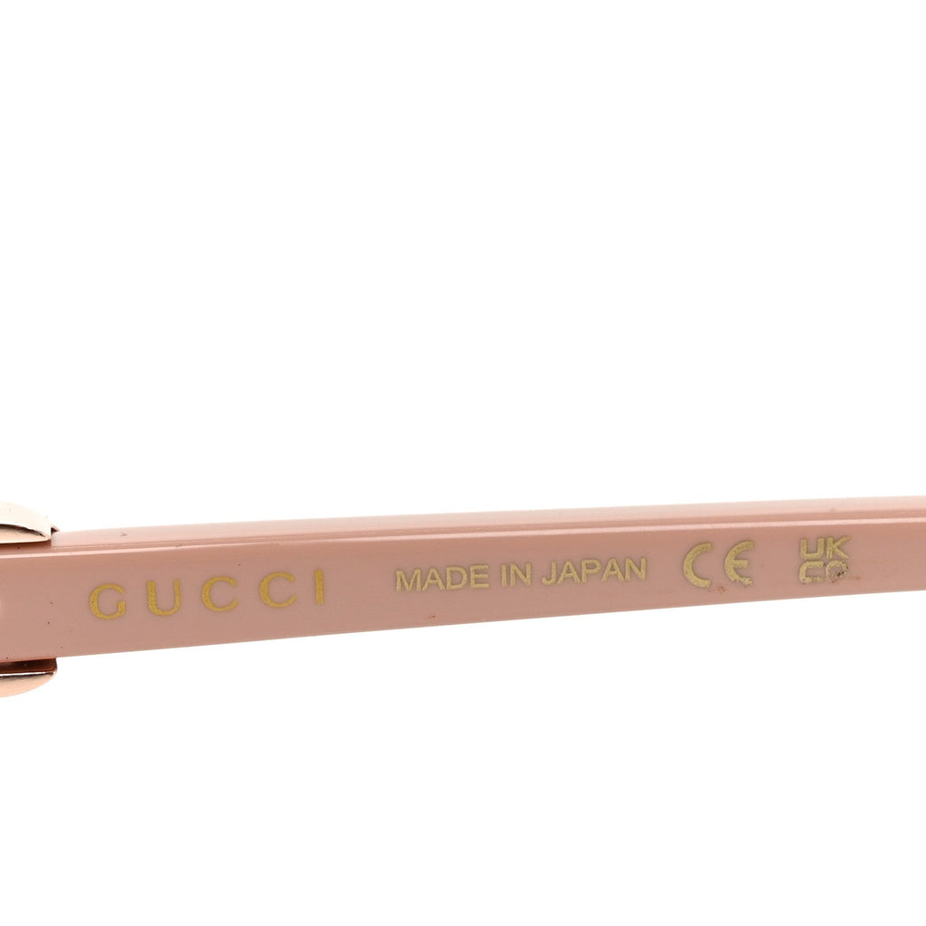 Gucci Square Sunglasses — Rose Gold GG1593S