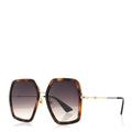 Gucci Square Sunglasses — Tortoise GG0106S