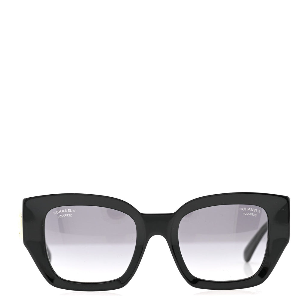 Chanel Square Sunglasses — Black