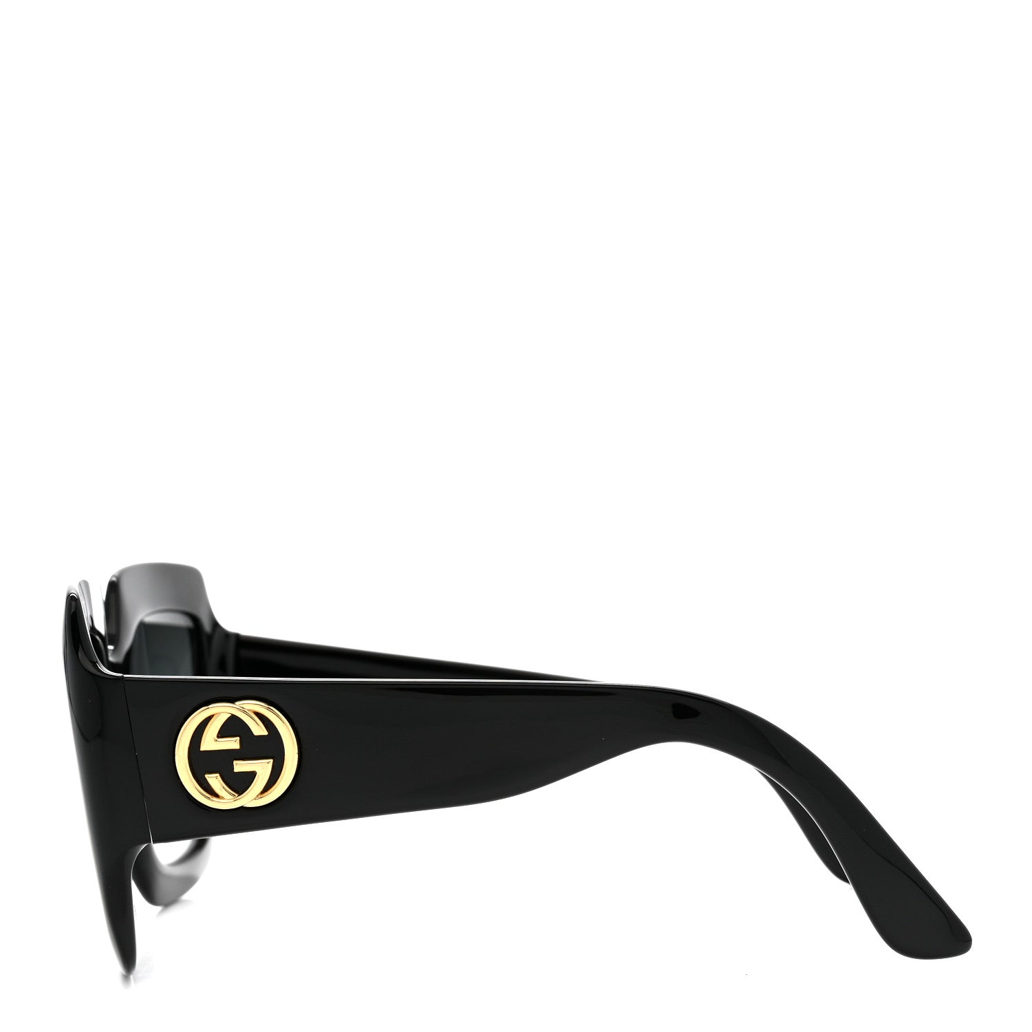 Gucci Square Sunglasses — Black GG0141S