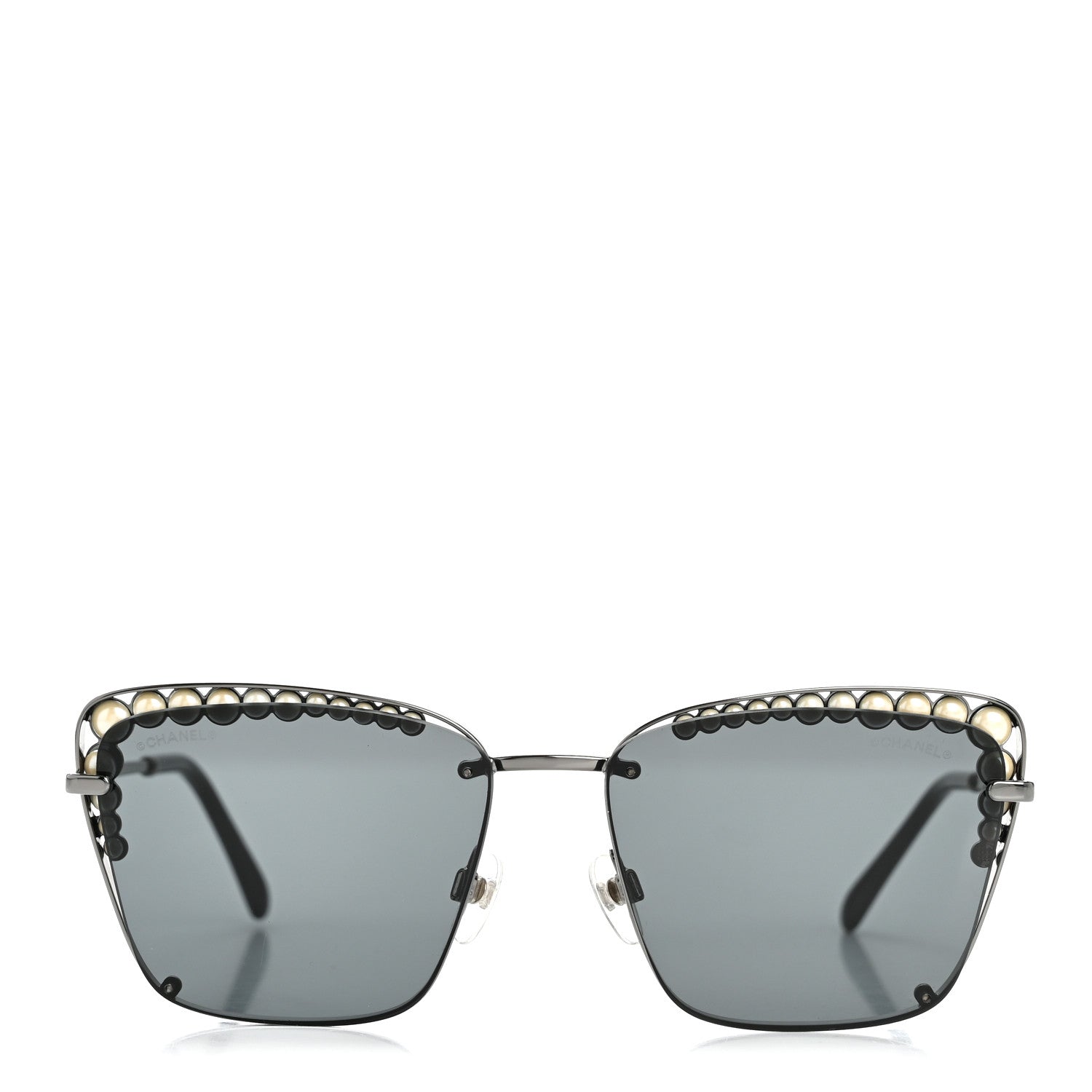 Chanel Square Sunglasses — Grey 4235-H
