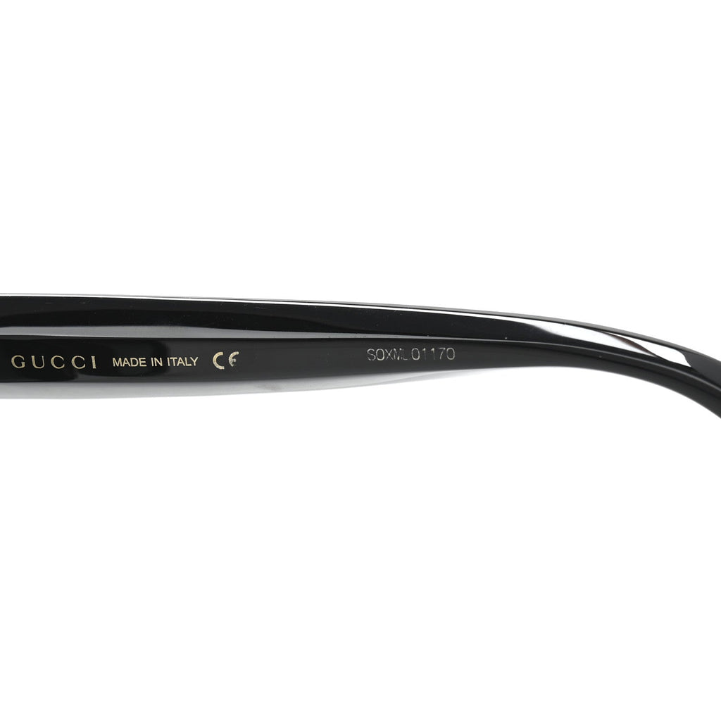 Gucci Round Sunglasses — Black GG0208S