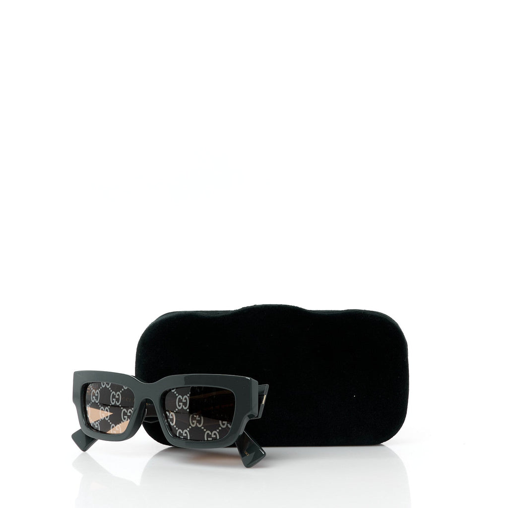 Gucci Square Sunglasses — Grey GG1838S