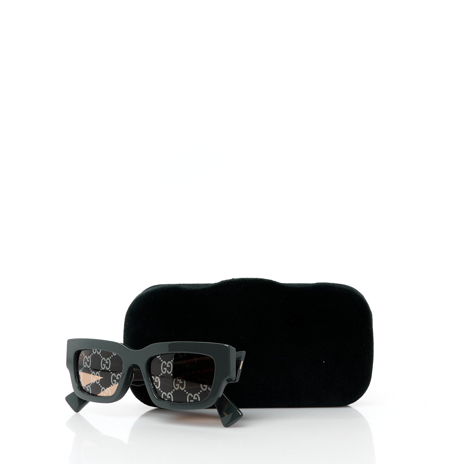 Gucci Square Sunglasses — Grey GG1838S