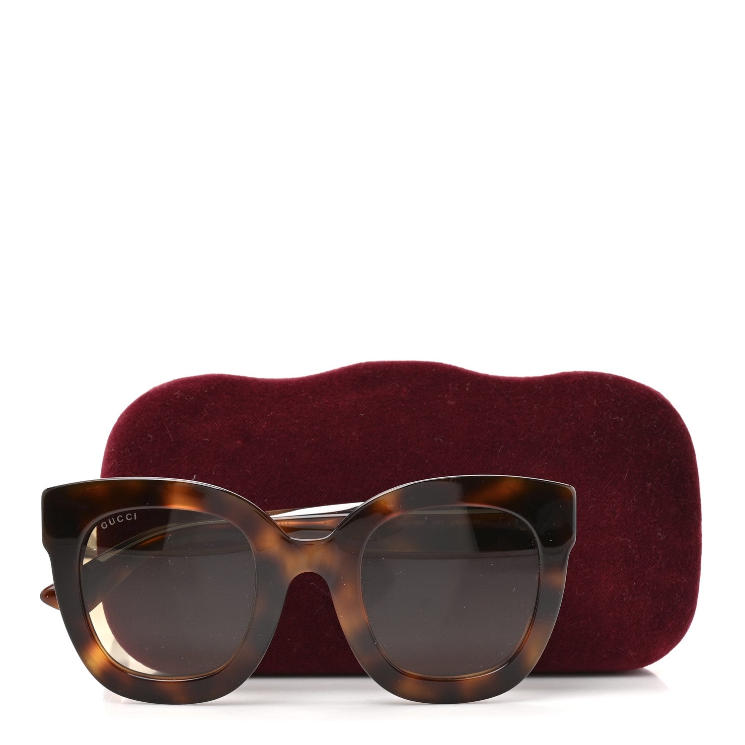 Gucci Round Sunglasses — Tortoise GG0208S
