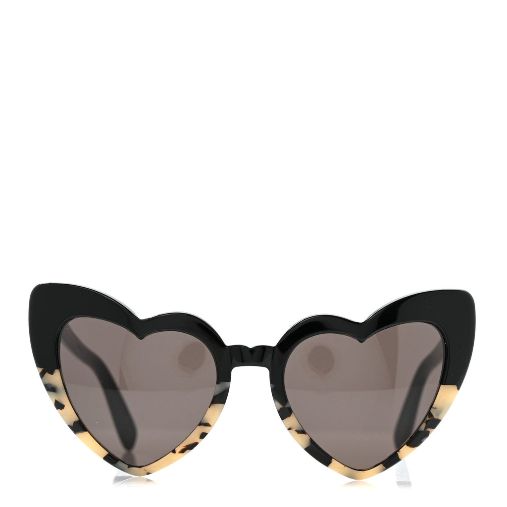 Saint Laurent Square Sunglasses — Havana SL181