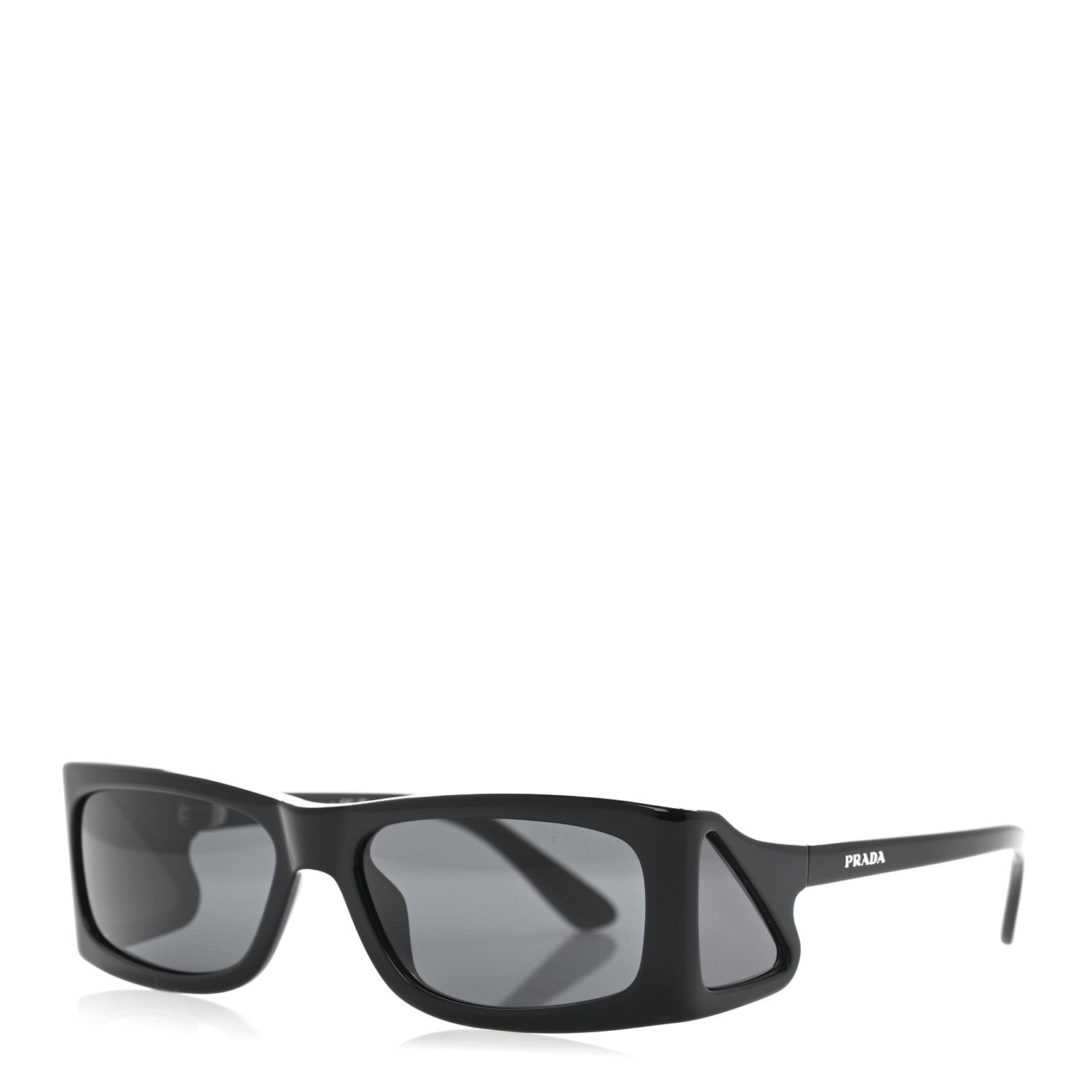 Prada Square Sunglasses — Black