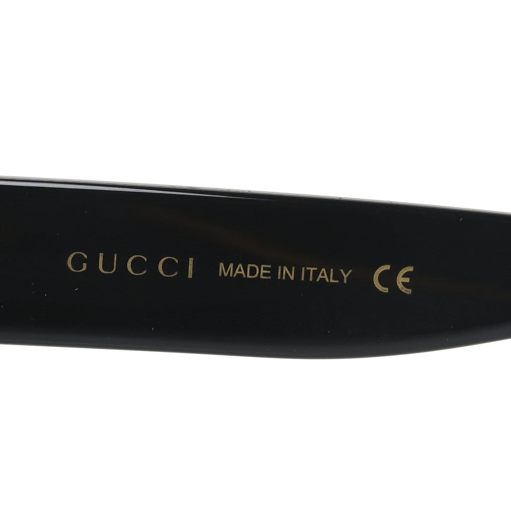 Gucci Round Sunglasses — Black GG0319S