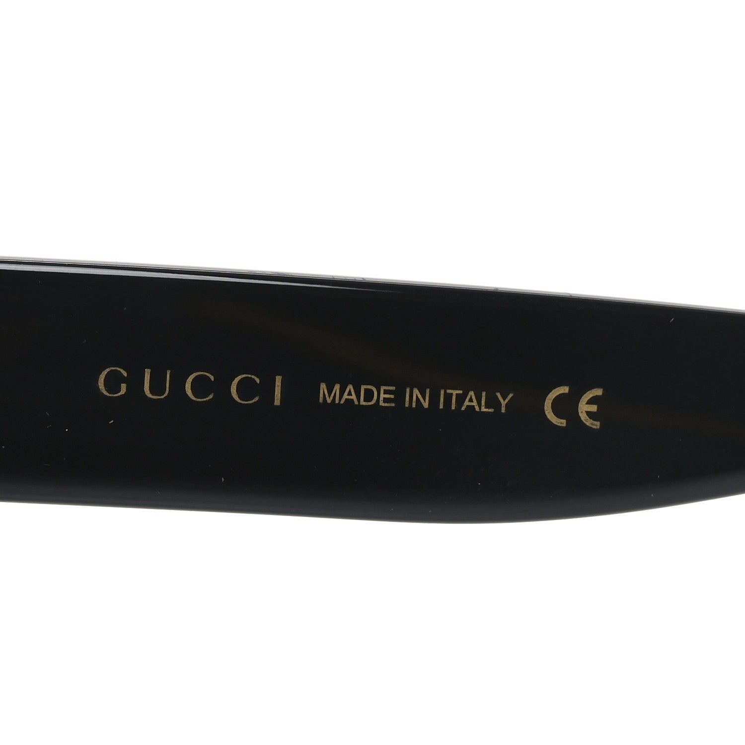 Gucci Round Sunglasses — Black GG0319S