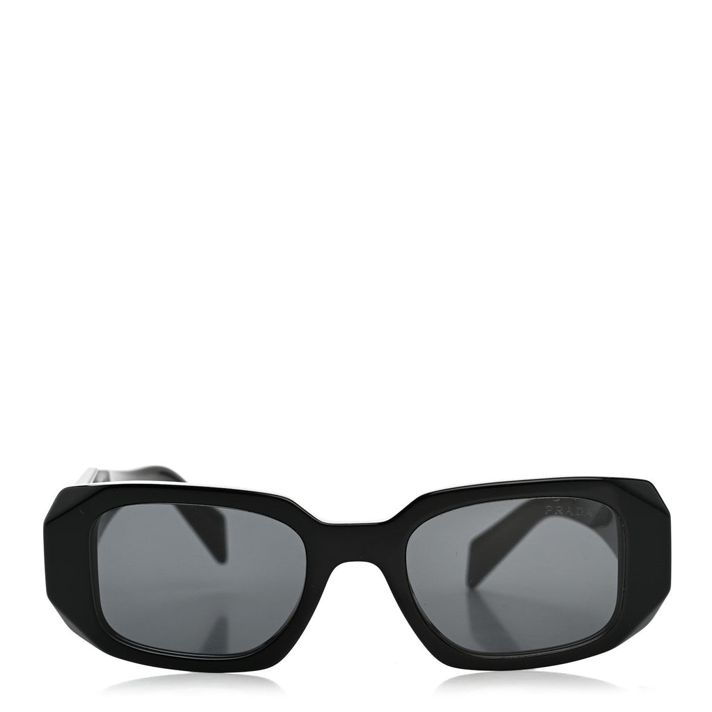 Prada Square Sunglasses — Black SPR 17W