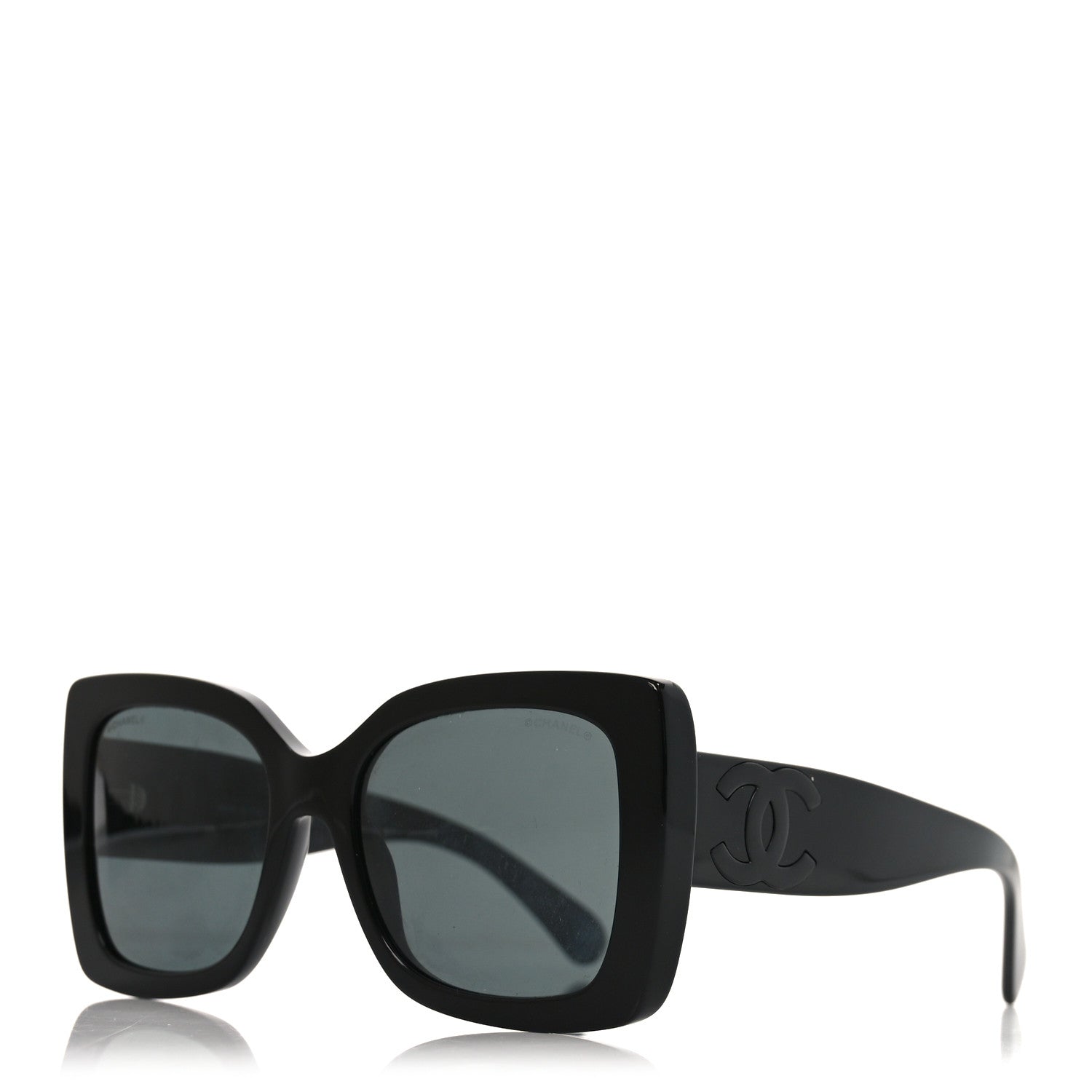 Chanel Square Sunglasses — Black 5494-A