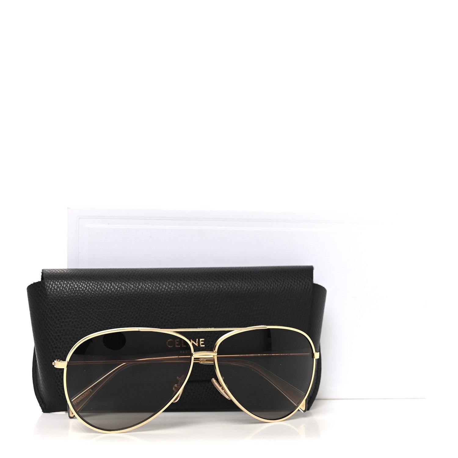 Celine Aviator Sunglasses — Gold