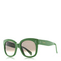 Celine Square Sunglasses — Green