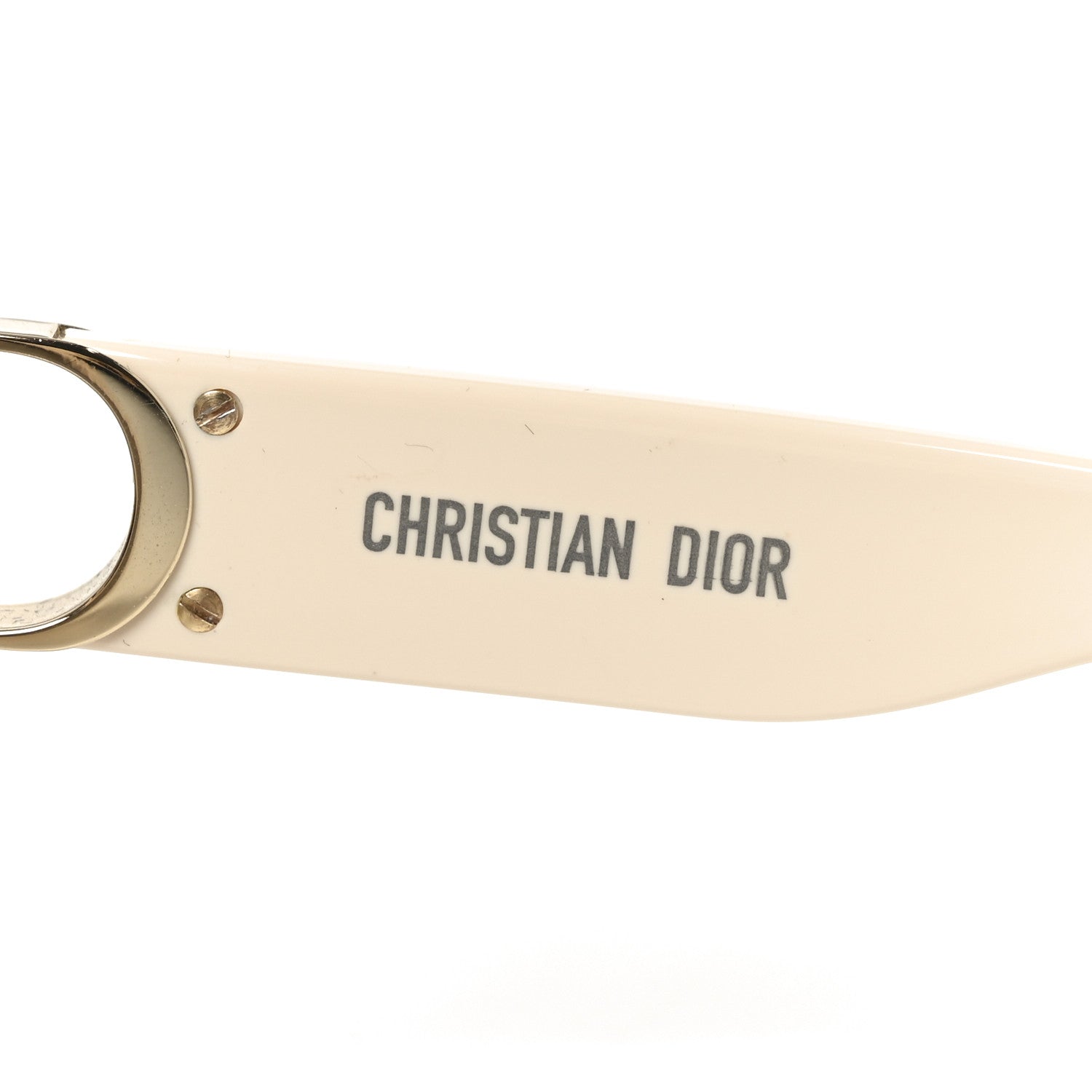 Dior Square Sunglasses — White